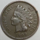 1909 Indian Head Penny - VF/XF (Lot#1)