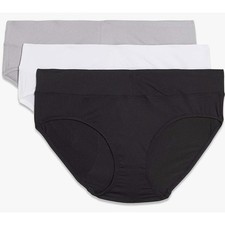 Warners Women's M Blissful Benefits Comfort Waist 3-Pack Hipster Briefs OS17-9
