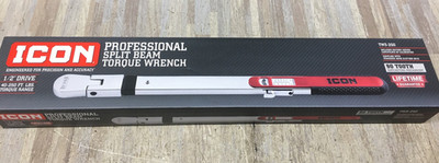 Icon TW3-250 1/2'' Drive professional split beam torque wrench brand new  57923