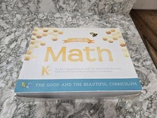 The Good and the Beautiful Math Box K Kindergarten Curriculum Homeschool