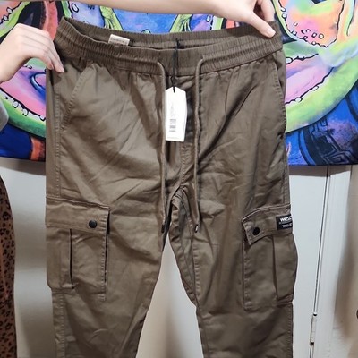 WESC Simutility Jogger Mud Men's L Cargo Pants J114421840