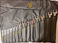 Klein Tools Nos 68406 Combination Wrench Set, 14-Piece SAE 3/8” To 1-1/4” Huge