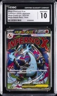 2025 POKEMON JAPANESE ATTACK RARE MEGA CHARIZARD X EX CGC 10 GEM MINT
