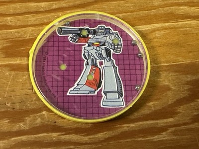 VINTAGE 1984 Transformers BALANCE SKILL GAME MEGATRON 2.75'' Diameter