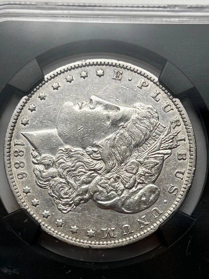 1886 O Morgan Silver Dollar NGC XF45/NGCX7.5 (2024 Funbox Series) - Image 4 of 4