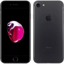 Apple iPhone 7 32GB Black Unlocked  Works, but shattered Screen  3M01