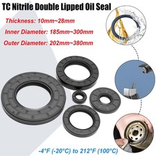 Oil Seal NBR Nitrile Rotary Shaft Seal 185mm-...