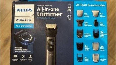 Philips Norelco Ultimate Precision All In One Trimmer & Accessories OB