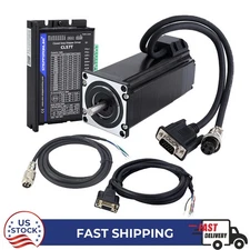 STEPPERONLINE Nema 23 425oz.in Closed Loop Stepper Motor & Driver  CL57T V4.1