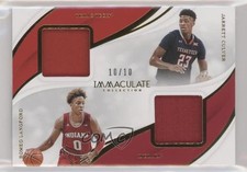2019 Immaculate Collegiate Relic Combos 10/10 Jarrett Culver Romeo Langford 2k5
