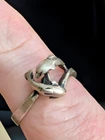 Vintage Mexican Sterling Silver Dolphin Wrap Ring 925 Mexico Size 6.75 2.4g