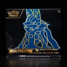 Corner Damage Mega Evolution Pokemon Center Elite Trainer Box Lucario - (Sellado)