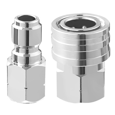#ad 3 8in Quick Connect Pressure Washer Adapter Set 5000 PSI Stainless Steel 2 Pack $16.98