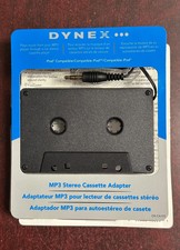 DYNEX Cassette 3.5mm Adapter Universal for MP3 Stereo iPod DX-CA103