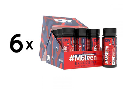 6 x Dorian Yates #M6Teen Explosive Pre-Workout Shot, Mojito - 12 (30,09 EUR/L)