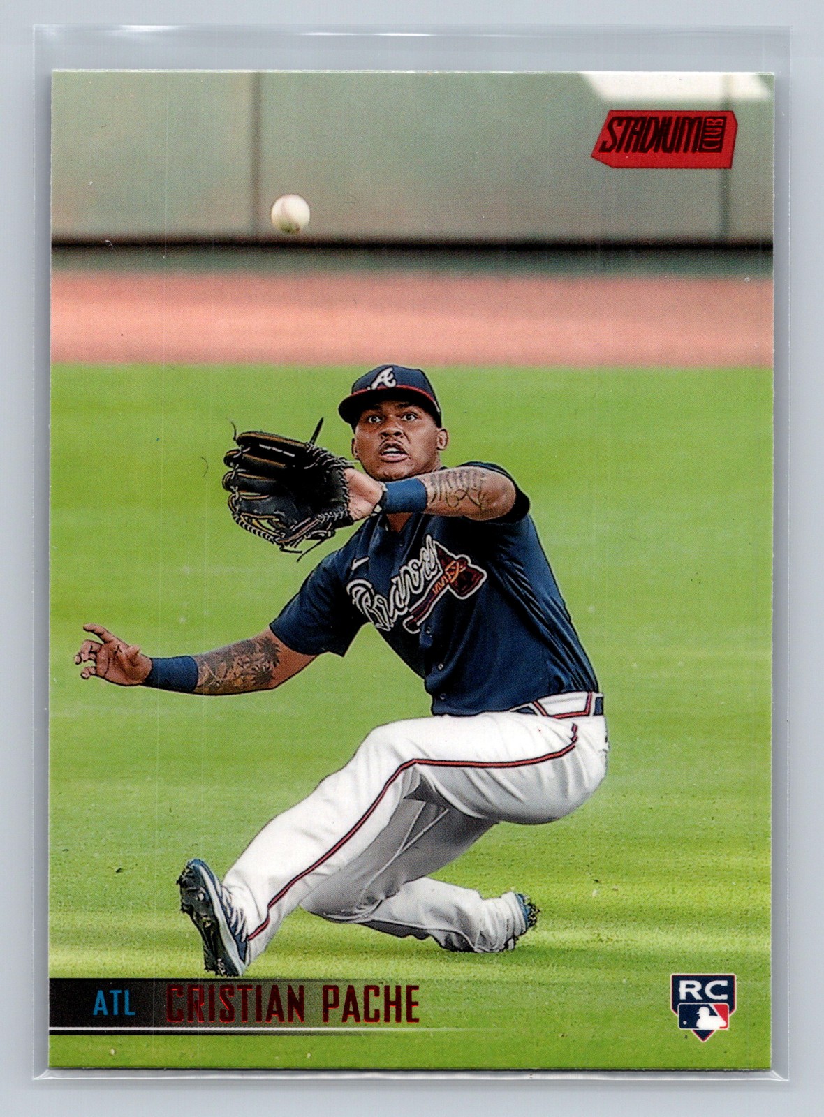 2021 Stadium Club Cristian Pache Red Foil #245