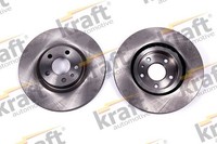 Kraft Automotive Bremsscheibe FüR Alfa Romeo Fiat Lancia Opel