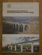 alter Prospekt Neubauabschnitt Hetzdorf Sachsenmagistrale 1992