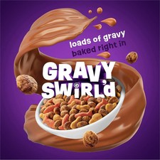 Friskies Gravy Swirlers Adult Dry Cat Food, 22 LB 1.50 per pound