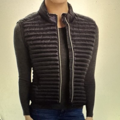 NWT Save The Duck ARABELLA  Puffer Vest in Black NWT Size XS