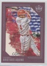 2020 Panini Diamond Kings Plum Frame Aristides Aquino #54 4z8