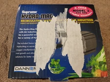 Danner Supreme 350 GPH Hydro-Mag Recirculating Water Pump Air Induction *READ*