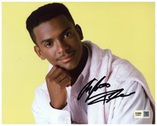 Alfonso Ribeiro Signed 8x10 Photo Fresh Prince of Bel-Air Autograph Zobie COA