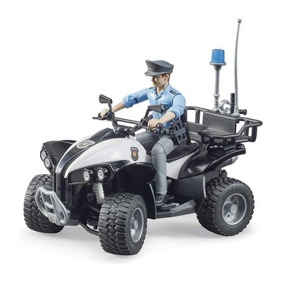 1/16 Police Four Wheeler with Policeman and Accessories