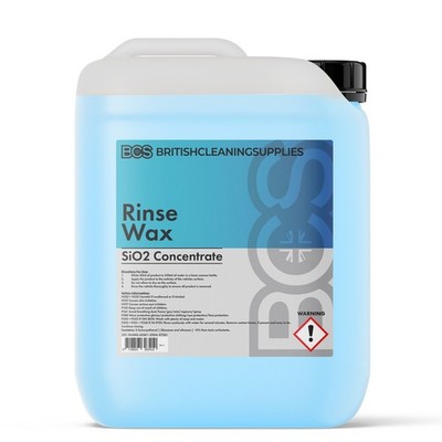 BCS Rinse Wax - Touchless Fahrzeugschutz Schaum Spray 5L