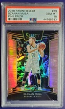 2018 Panini Select Dzanan Musa Pink Prizm RC #4/10 PSA 10