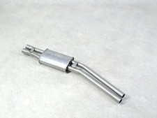 Edelstahl Auspuff  NEU für Mercedes Benz R107 W107 280 350 450 SL Mitteltopf