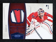 2010-11 Panini Dominion Jerseys Nameplate Prime 16/25 Semyon Varlamov #100 1b6