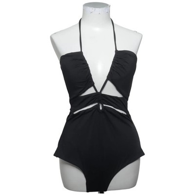 Cupshe, Badeanzug, Größe: XL, U Cut Out Swim, Schwarz, Elasthan, Einfarbig #TNK