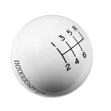 Hurst 1630016 Shift Knob - White 6 Speed M16x1.50 Threads