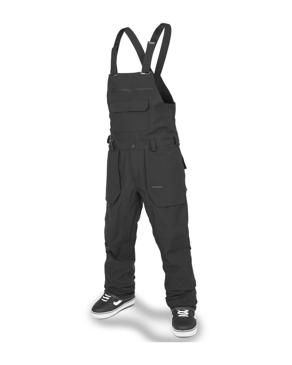Volcom Roan Bib Overall Men's Snow Pants, Black, X-Large | eBay