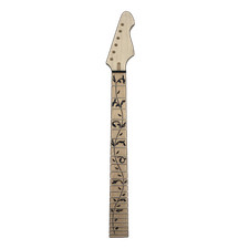 Maple Electric Guitar Neck 22 Fret 25.5 Inch with Maple Fretboard Bolt on