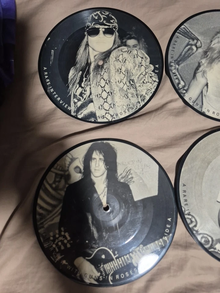 Guns 'N Roses 45 RPM Picture Disc of interviews BAKPAK 1011  UK Foto 3 de 4