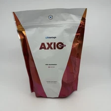 AXIO Decaf Energy Drink Powder, Red Raspberry, 30 Packets, Instant Energy Powder