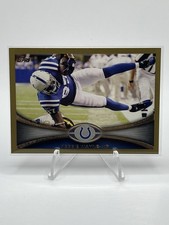 2012 Topps Gold Reggie Wayne Indianapolis Colts #215/2012