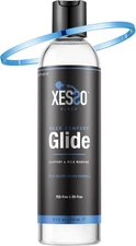 XESSO Anal Desensitizing Lube 8.3 Fl Oz, Water-Based Lubricant Rear Comfort Glid