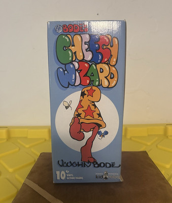 Mark Bode Cheech Wizard  Kidrobot 10'' Vinyl Figure Limited #781/1888 w/ Box
