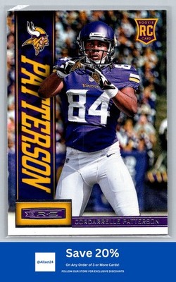 2013 Panini Rookies & Stars #116 Cordarrelle Patterson Rookie Vikings D87