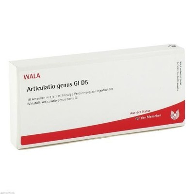 3x ARTICULATIO genus GL D 5 Ampullen 10X1 ML PZN 3353271