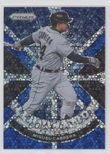 2021 Panini Prizm Illumination Blue Donut Circle /199 Miguel Cabrera #IL-7 04br
