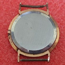 rara vecchia cassa orologio polso Lanco 36 mm x movimento 29 mm ref. 613 vintage
