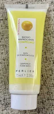 Perlier La Voglia Matta Grapefruit Foam Bath 2.5oz Tape Sealed.  New.