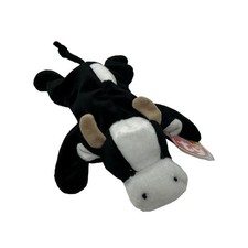 Ty Beanie Baby Daisy the Cow Retired 1993 Farm Barn Animal Cottage Moo Plush Toy