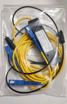 FTTH Fiber Optic PLC Splitter 1:2 SC Pigtailed Optical Branching Device