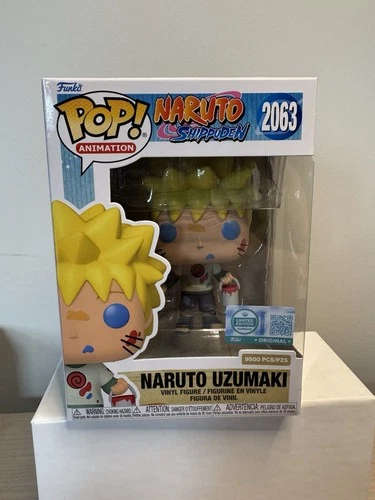 Naruto: Kid Naruto Uzumaki With Paint #2063 Funko Pop! LE9500 Amazon w/Protector