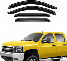 Extra Durable Window Deflectors Tape-On Window Visors Rain Guards Fit for Chevro